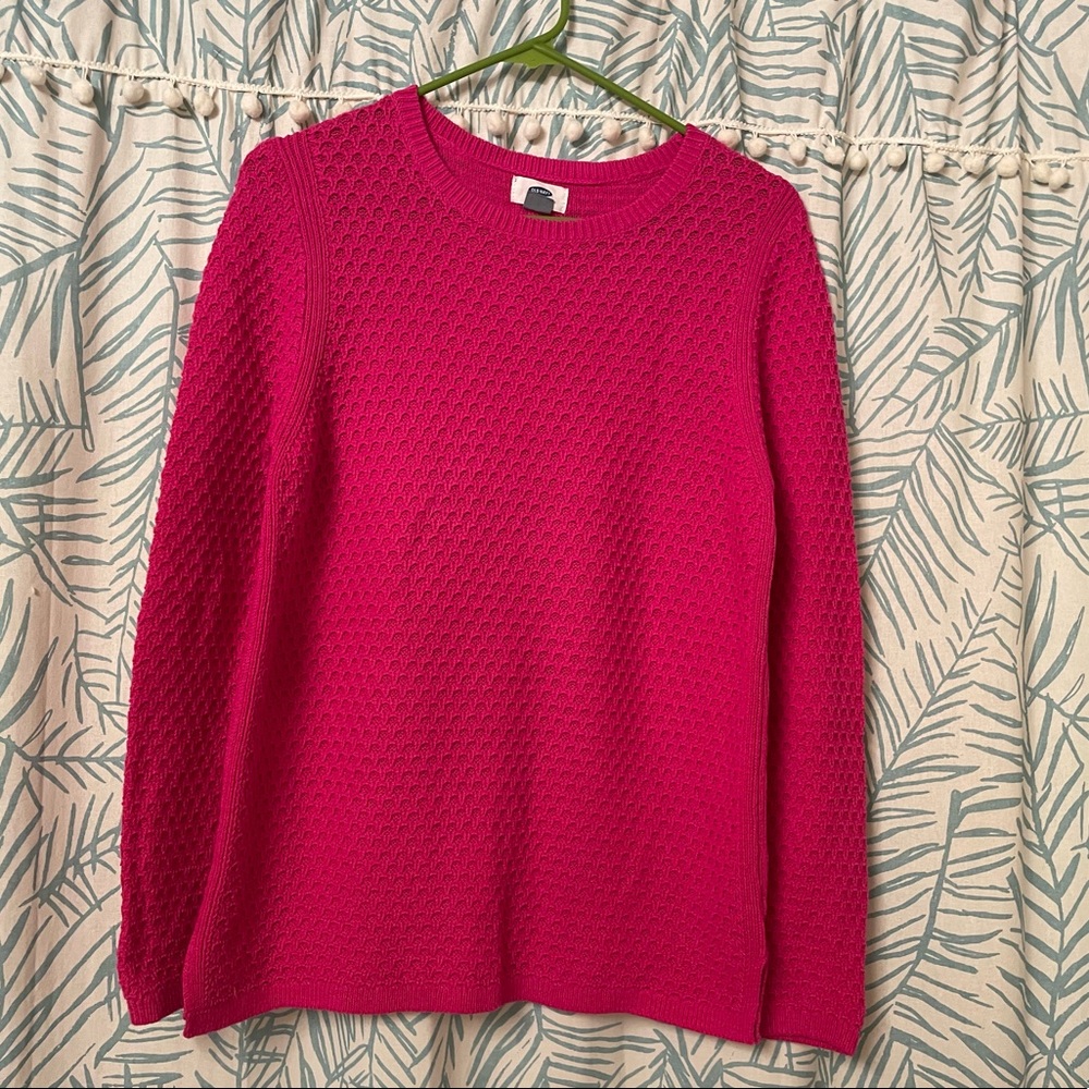 Medium, Old Navy , sweater pink